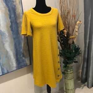 Spense Button Dress